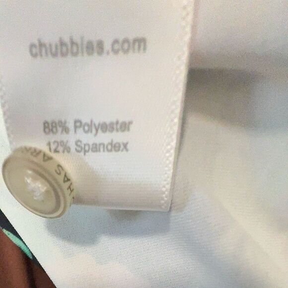 Chubbies Tropical Black, Pink & Green Floral Button Up Shirt - Picture 4 of 4